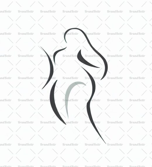 Abstrakte menschliche Figur
